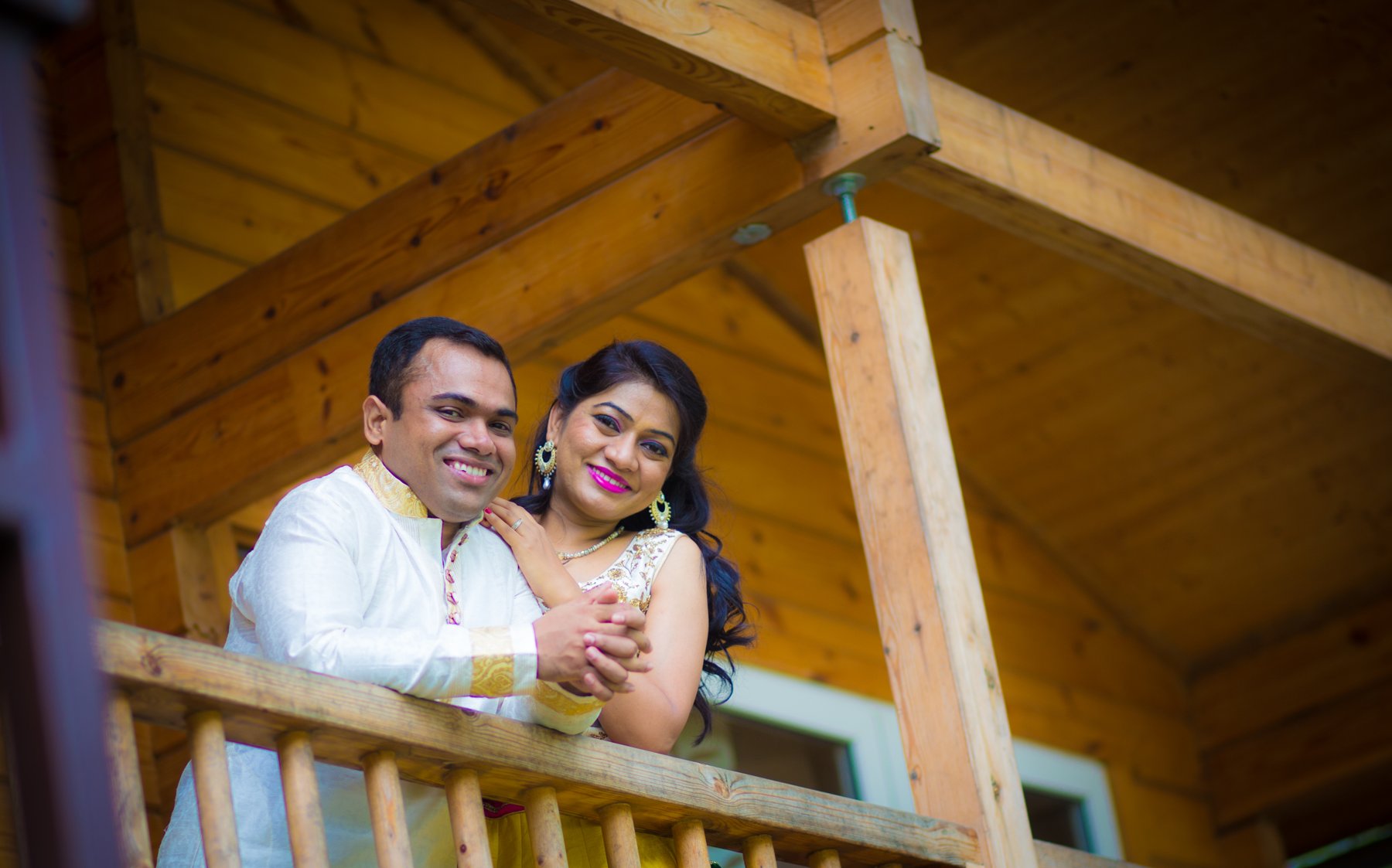 Haldi ceremony moment